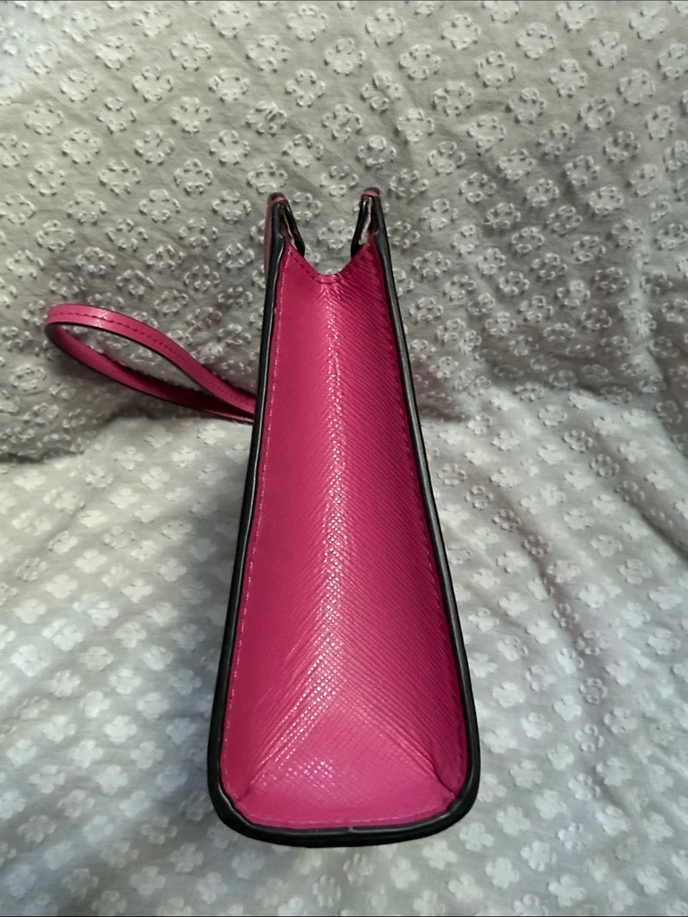 Kate Spade Pink Spencer Gussetted Wristlet